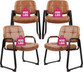CLATINA Big & Tall 400 lbs Waiting Room Guest Chair - Wide Padded Seat