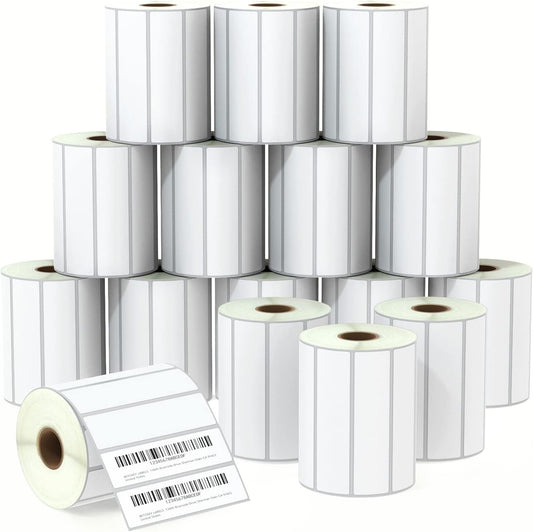 BETCKEY 4 in x 1 in Multipurpose Labels for Zebra & Rollo Printers