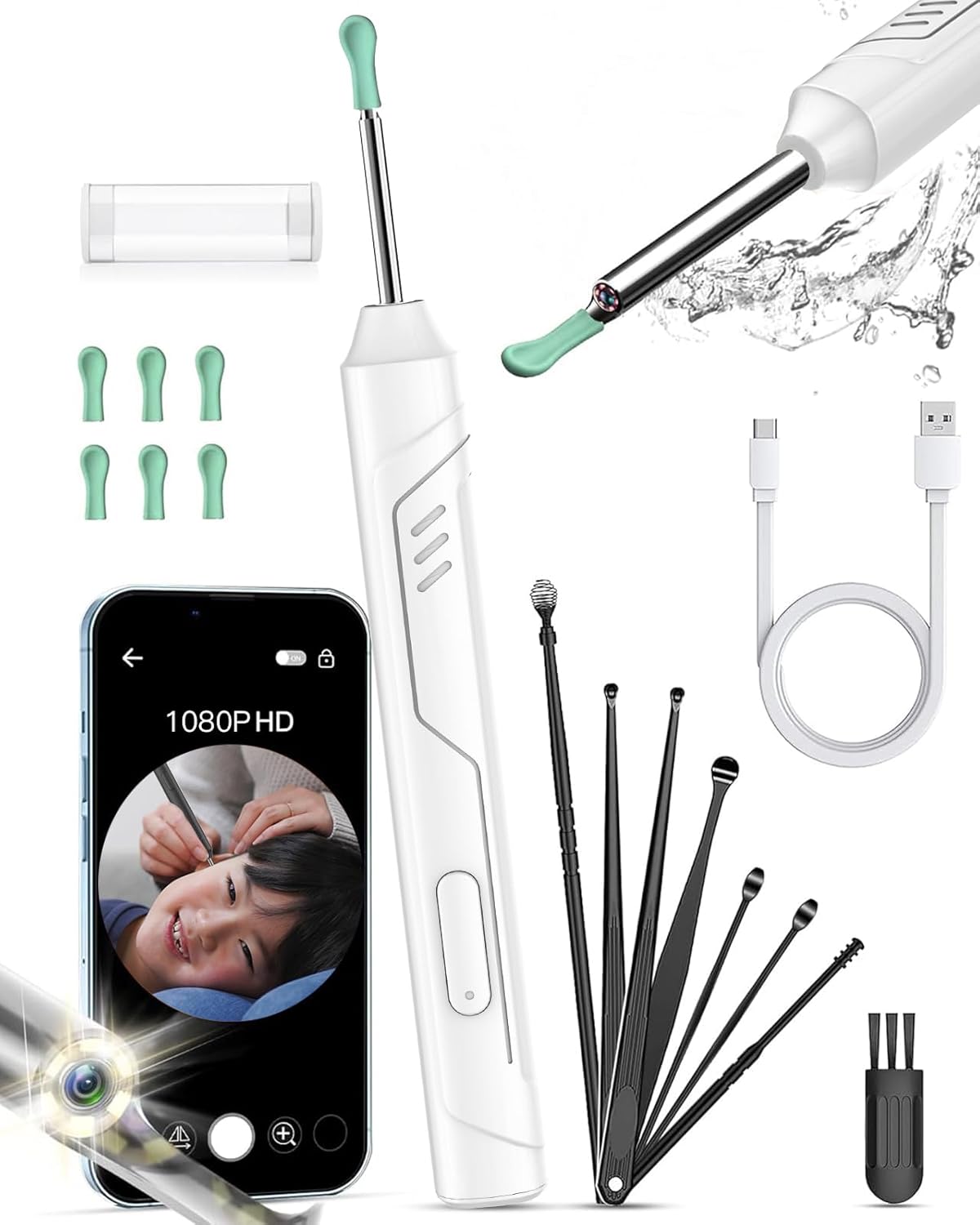 1080P Wireless Otoscope - Clear Ear View