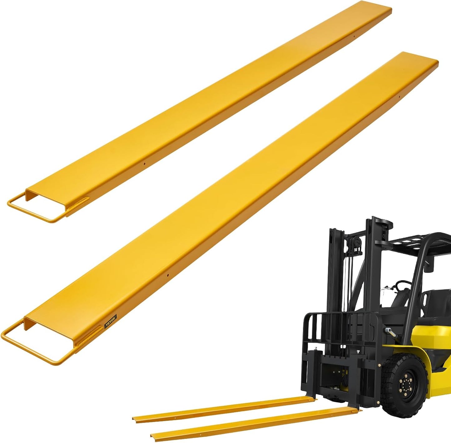 VEVOR 96 Inch Forklift Extensions for Heavy Duty Performance