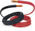 2 Gauge AWG Welding Cable 250 ft Black + 250 ft Red - Flexible Copper