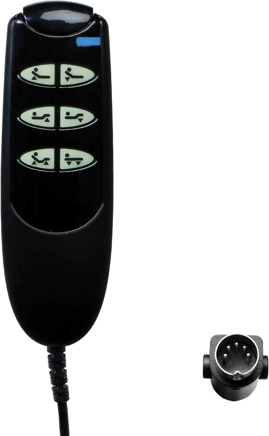 6 Button 5 Pin Remote Hand Control for Electric Hospital Beds