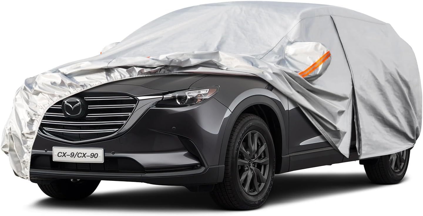 Kayme 6 Layers SUV Car Cover for Mazda CX-9 and CX-90 Models