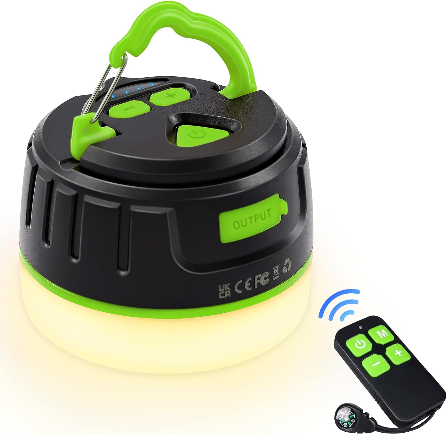 Siivton Rechargeable Lantern: 6400mAh Power Bank