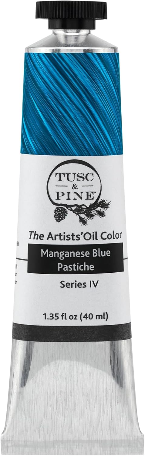Tusc & Pine Artist Oil Paint - Manganese Blue Pastiche Review
