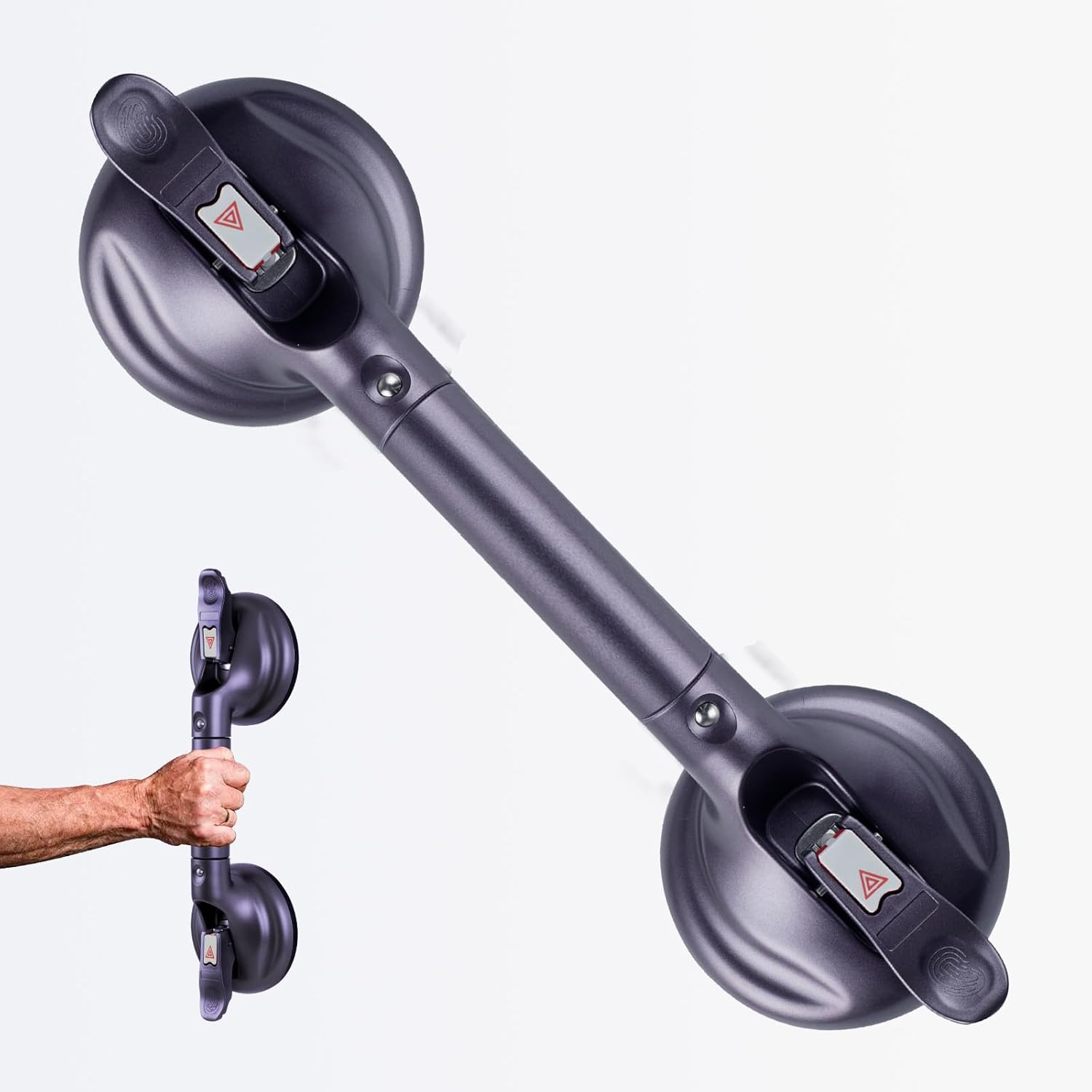 Shower Handle Upgraded 15 inch Grab Bar for Safe Bathing