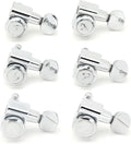 Fender Deluxe Locking Staggered Guitar Tuners, Vintage Buttons