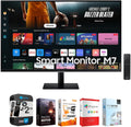 Samsung 43 4K Smart Monitor Bundle - Enhanced Streaming & Editing