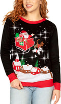 Tipsy Elves Women's Light-Up Christmas Sweater - Ultra Bright LEDs Our