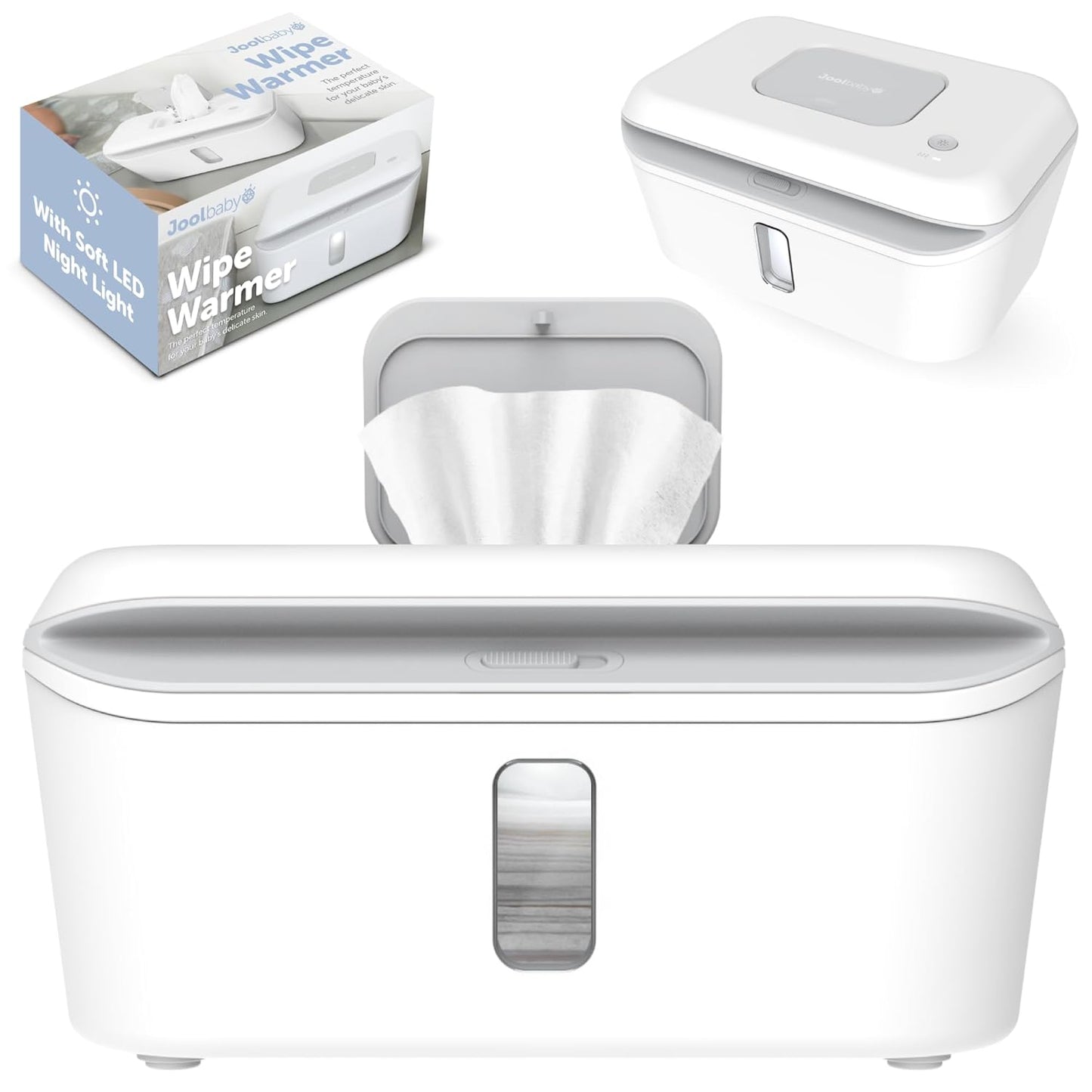 Jool Baby Wipe Warmer - Gentle, Warm Wipes