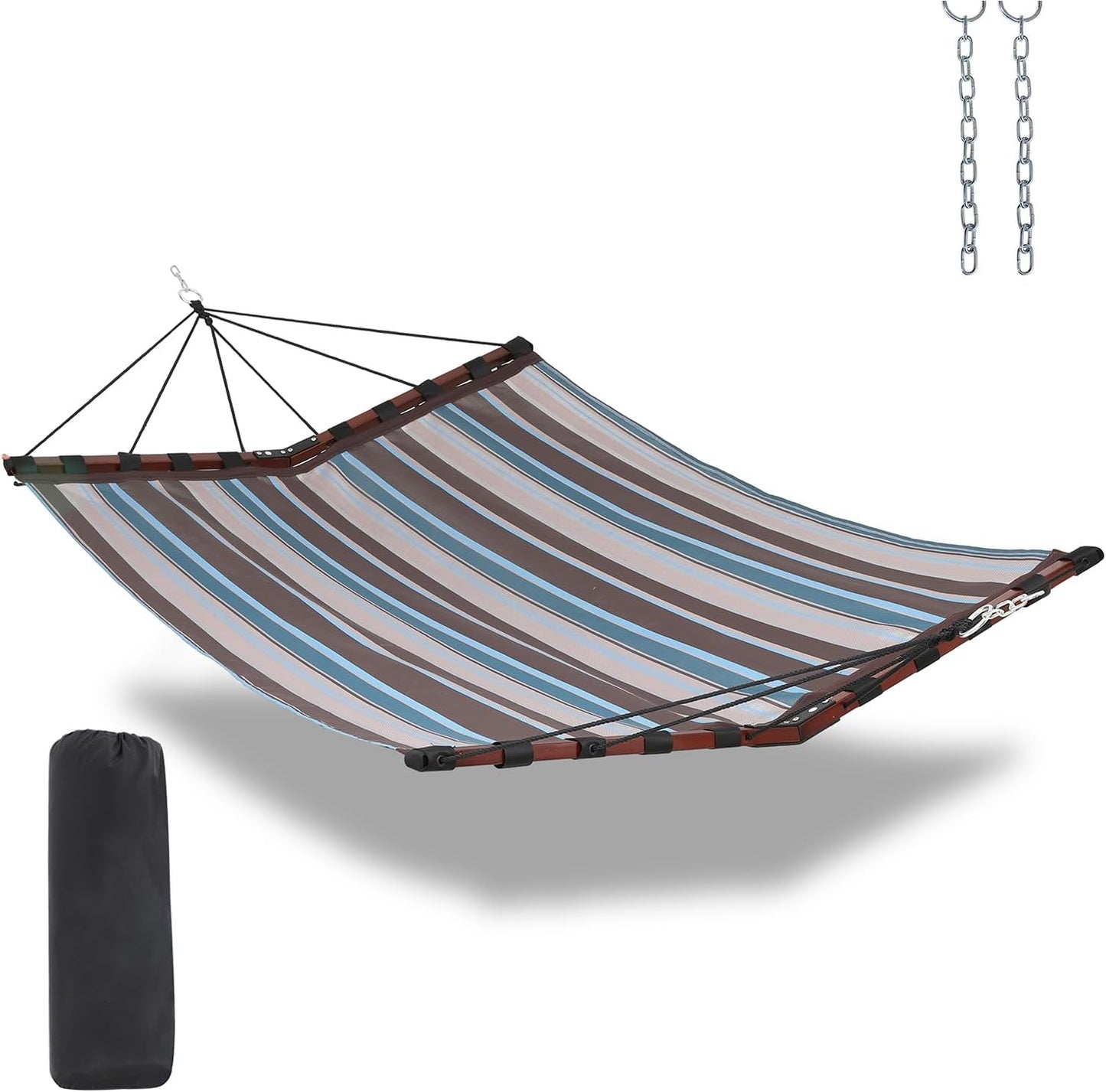 TegerDeger 12FT Large Hammock with V Shaped Spreader Bar