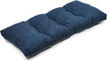 36 Inch Bench Cushion Dark Blue - Comfortable Non-Slip Pad
