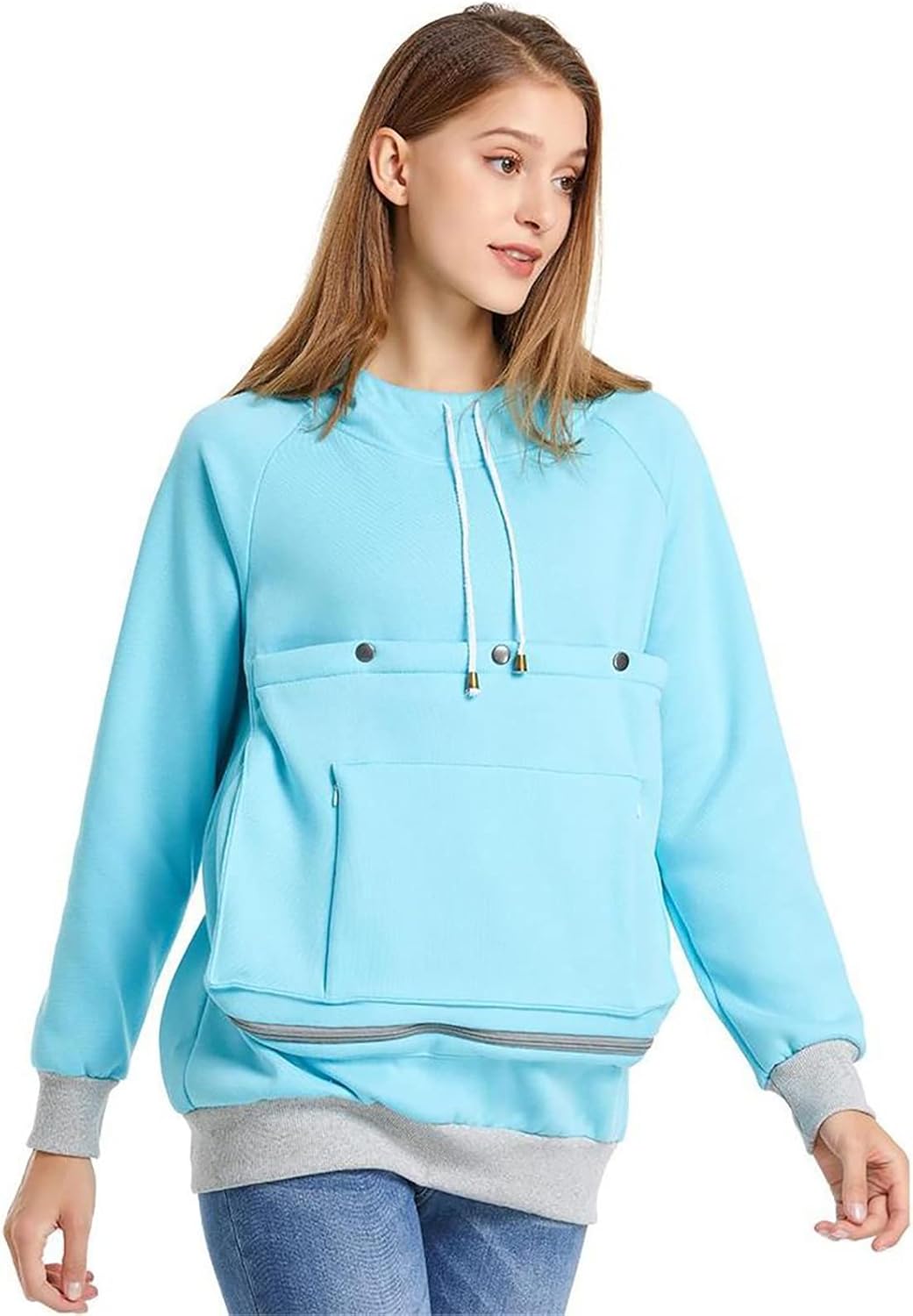 LINYUCHEN Cat Dog Carrier Hoodies for Cozy Pet Carrying