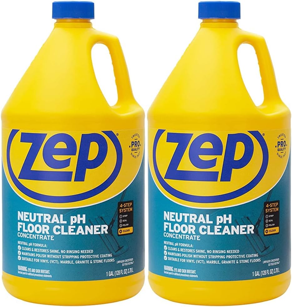 Zep Neutral pH Industrial Floor Cleaner for All Surfaces