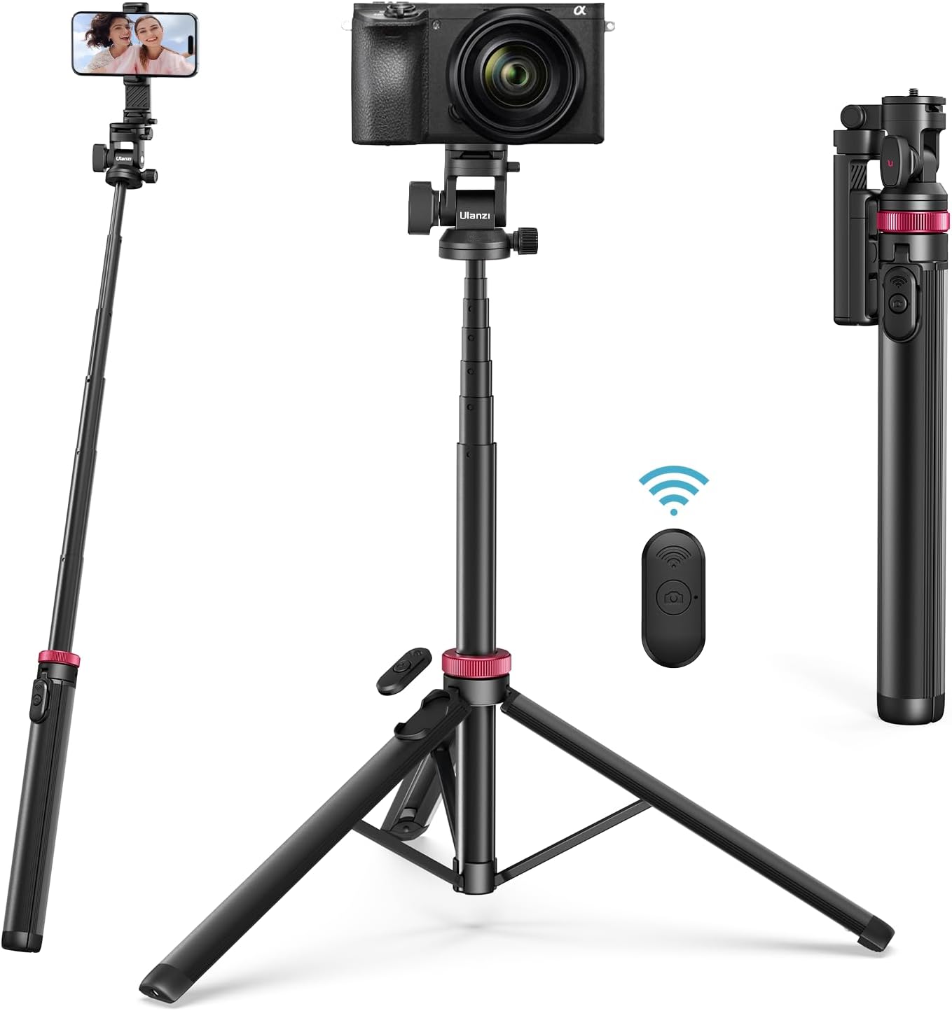 ULANZI MT-78 Extendable Phone Tripod for Perfect Shots