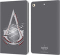 Assassin's Creed Light Logo Leather Wallet Case for iPad 9.7