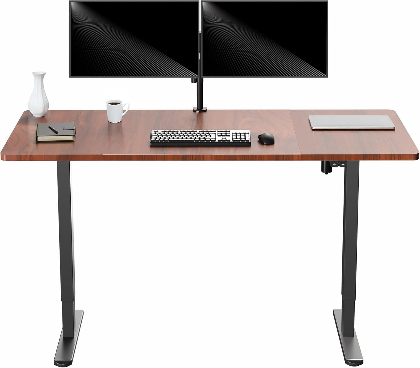 VIVO Electric Stand Up Desk 60 x 30 inch Height Adjustable Workstation