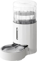 Automatic 4L Cat Water Dispenser with Stainless Steel Bowl - Gravity