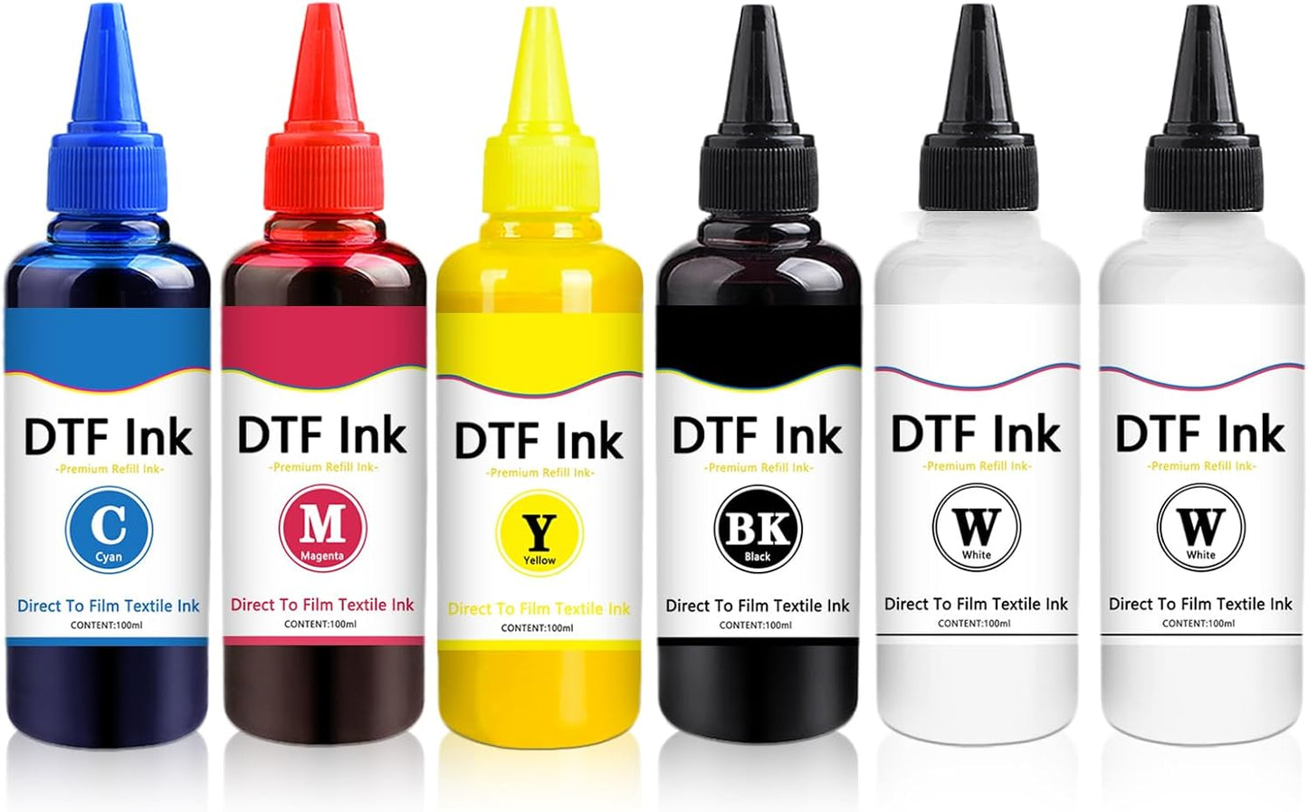 Premium DTF Ink Kit for All DTF Printers