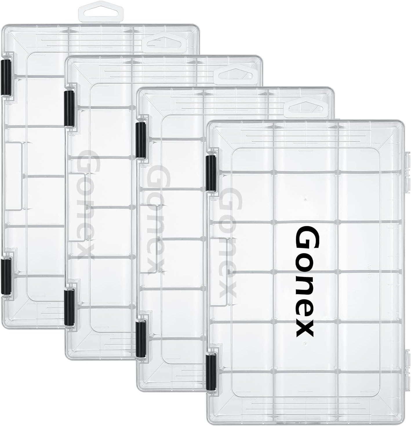 Gonex Clear Fishing Tackle Boxes - Organize Like a Pro!