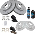 TRQ Performance Brake Pad & Rotor Kit for Honda Odyssey 2005-2010