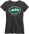 New York Jets Women's Big Logo T-Shirt - Comfortable Game Day Wear