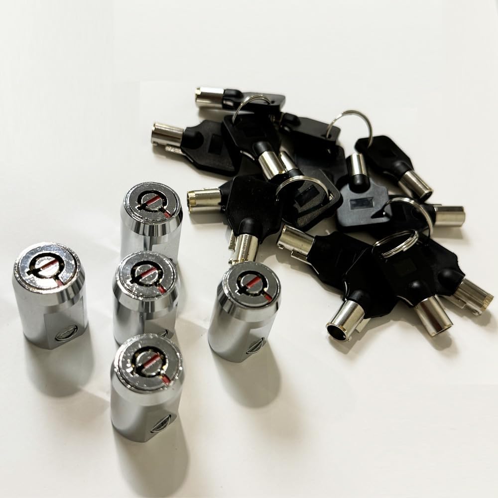 RiKey Security 5X Storage Cylinder Locks for Roll-up Doors