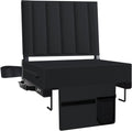 Stadium Seat for Bleachers with Back Support and Cushion - Comfortable