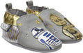 Soft soles crib shoes for toddlers by Robeez with slip-resistant grip