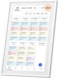 Mezed 21.5 in Smart Digital Calendar and Photo Frame - Family Planner