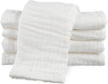 5 Pcs Muslin Baby Burp Cloths 20x10 in - Extra Soft, Highly Absorbent