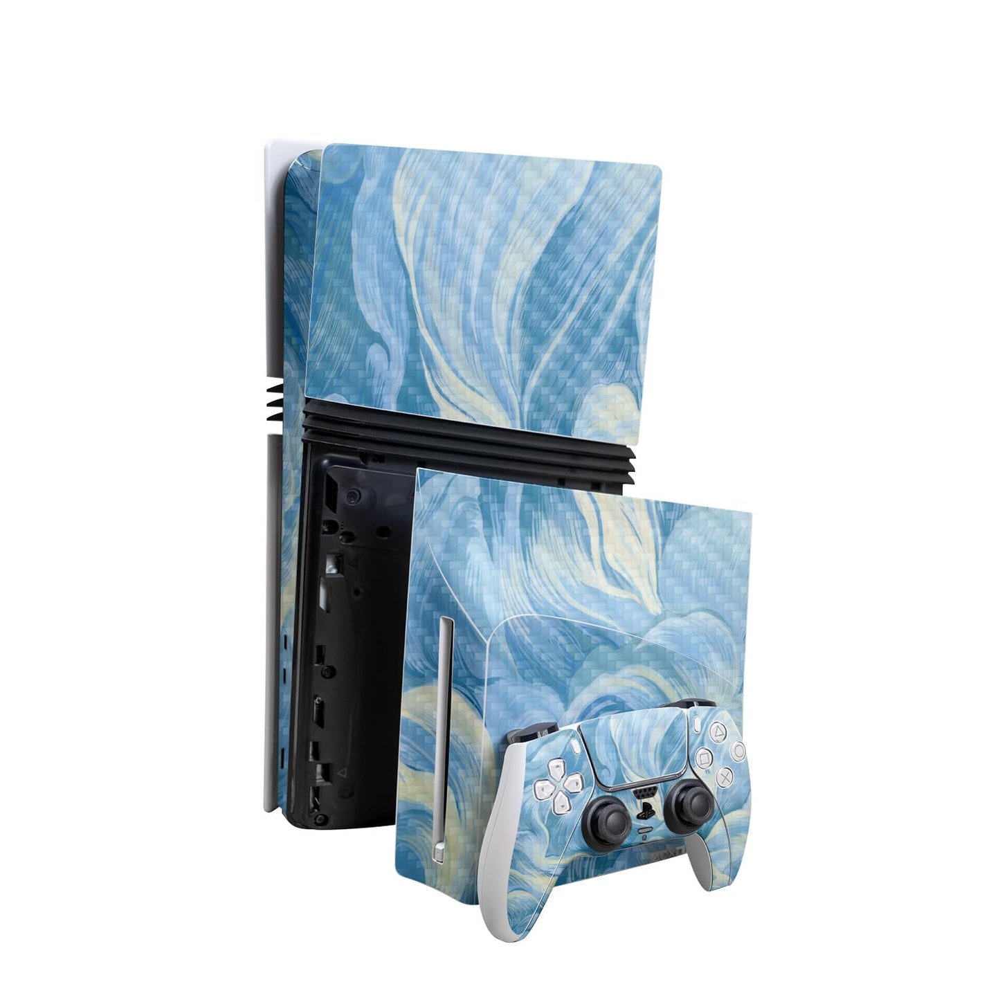 PS5 Pro Carbon Fiber Skin - Premium USA-made Wrap