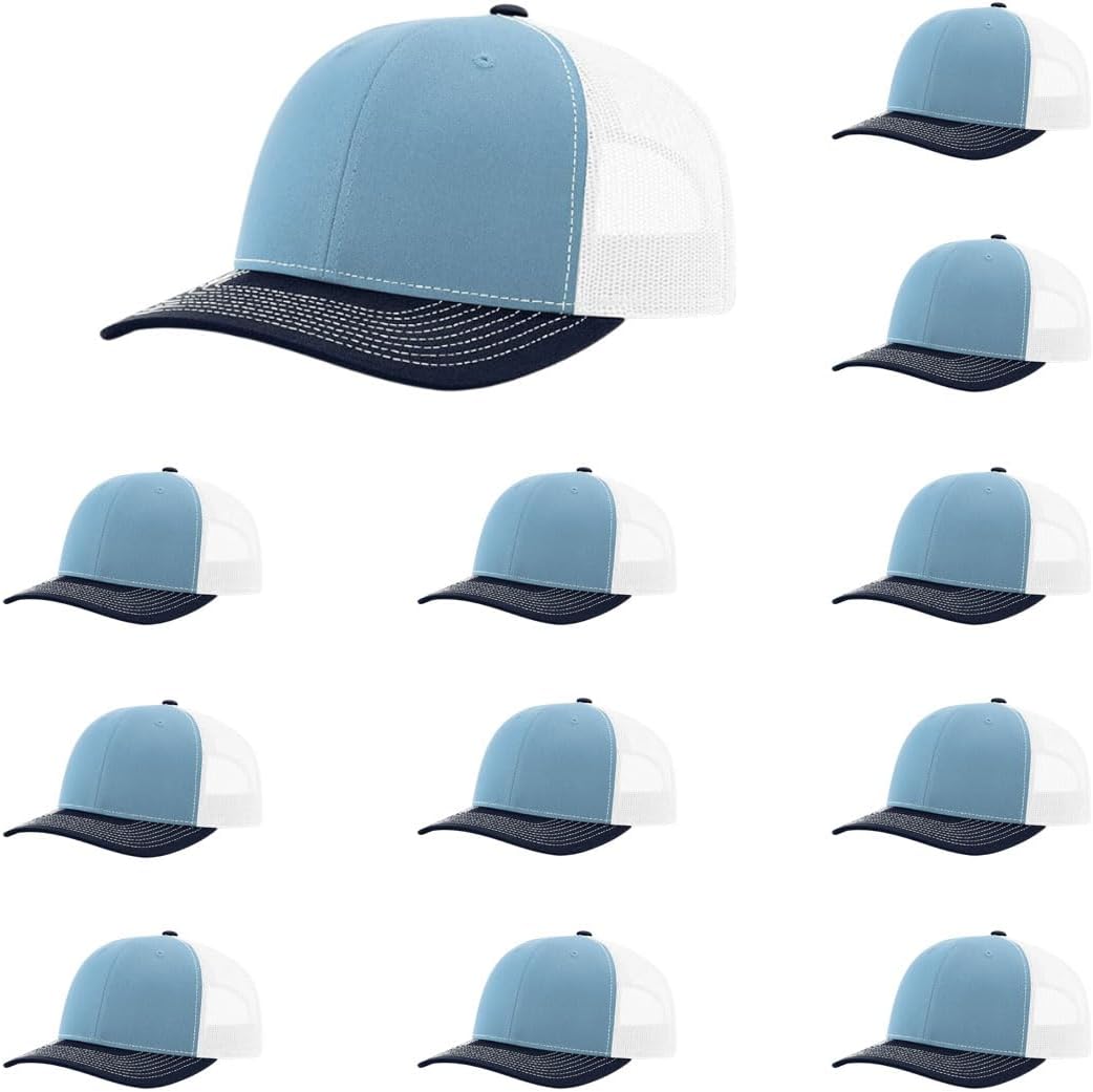 Richardson 112 Classic Six-Panel Adjustable Snapback Trucker Cap