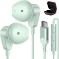 USB C Headphones for iPhone 16 15 Plus Pro Max - HiFi Stereo Earbuds