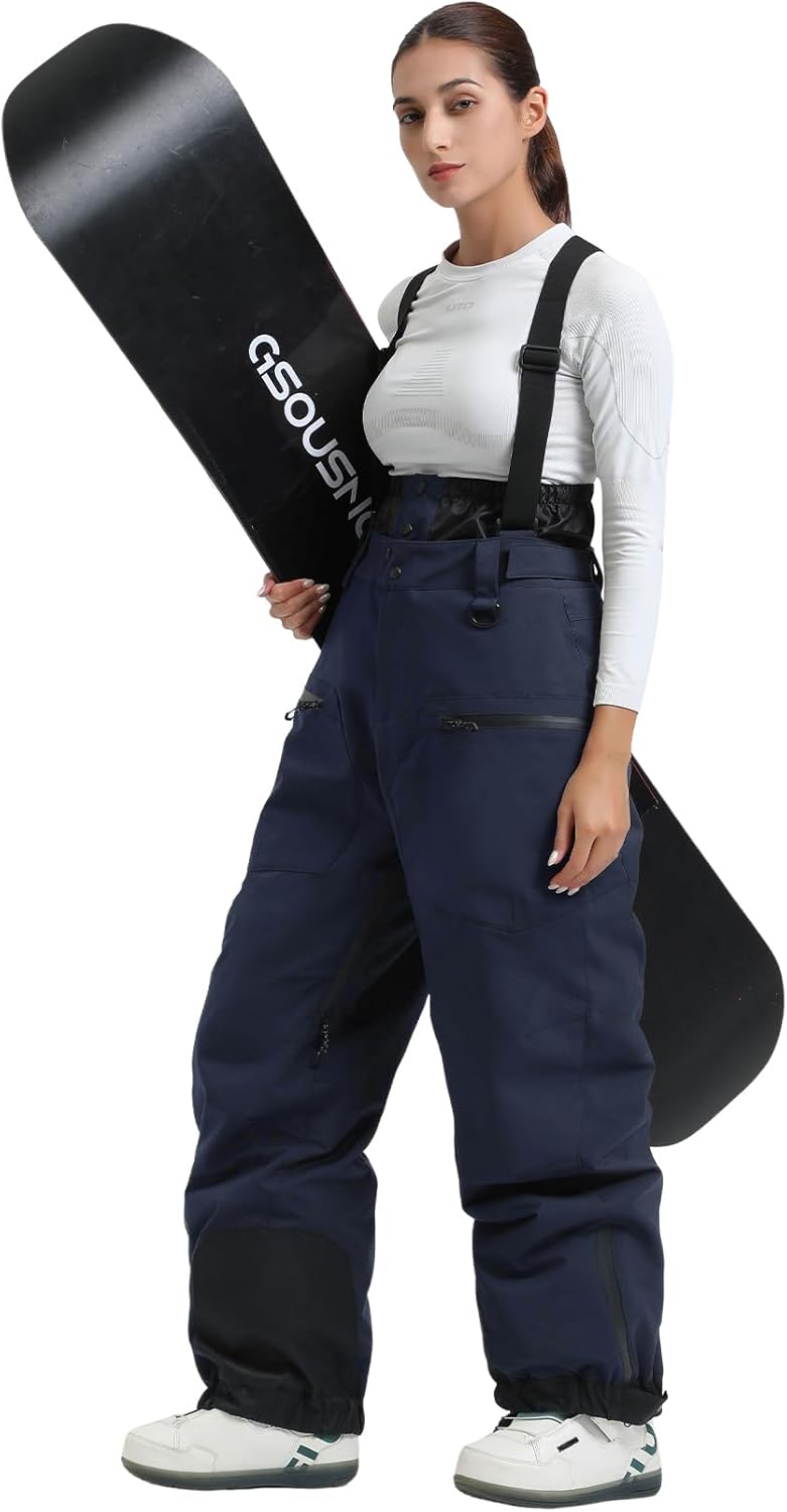 GSOU SNOW Womens Baggy Snowboard Pants for Ultimate Comfort