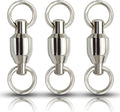 Stainless Ball Bearing Fishing Swivels 31lb-504lb Strength - Smooth