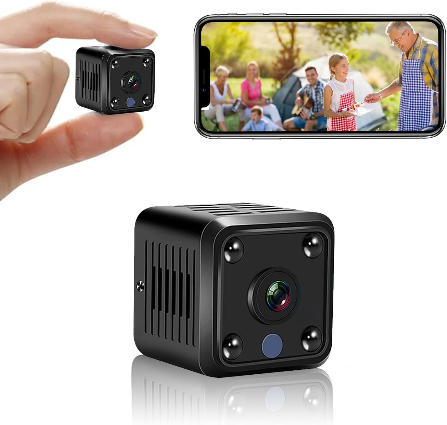 1080P HD Hidden Camera for Home Security and Surveillance