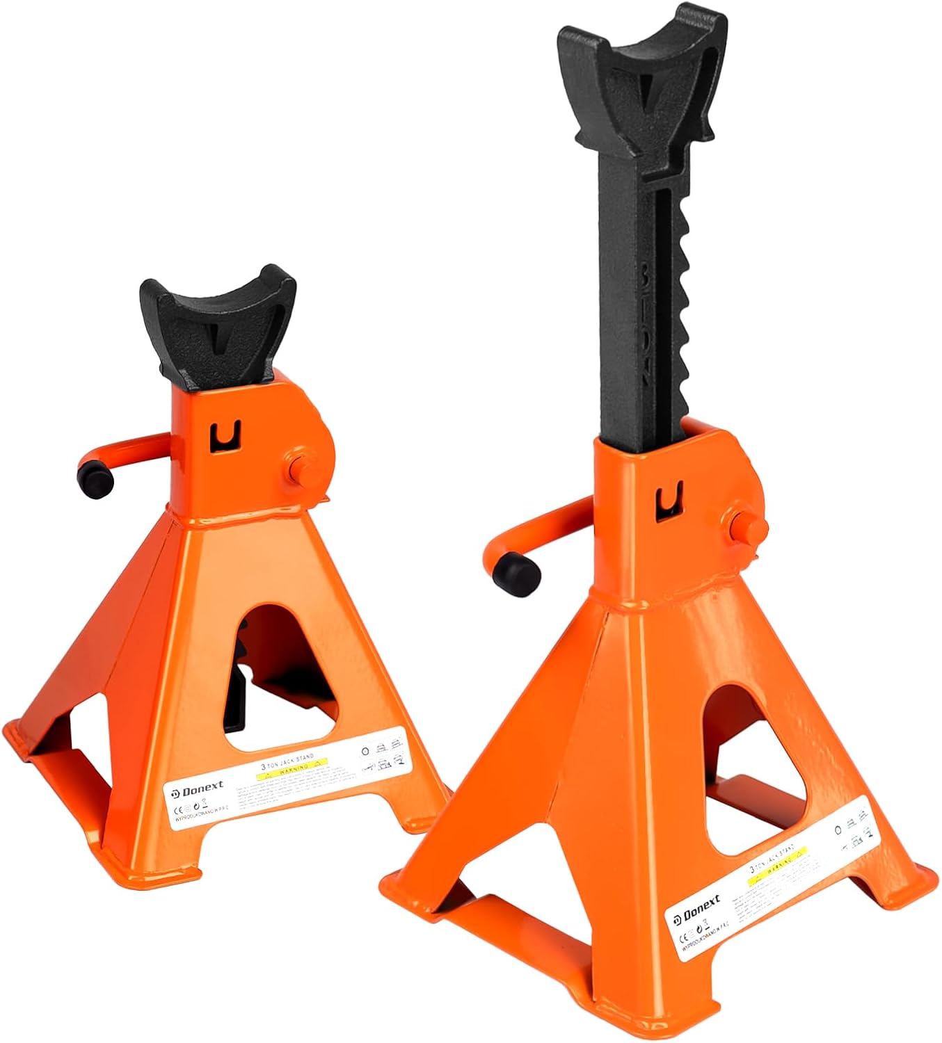 Donext Jack Stands 3 Ton Capacity Steel Lifting Stand Pair