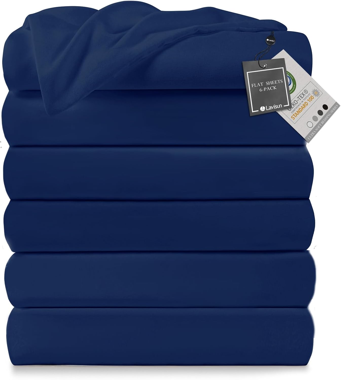 Lavisun Flat Sheets 6 Pack for Massage Table and Home Use