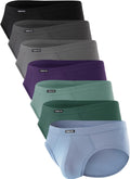 Men's Bamboo Briefs with Contour Pouch - Tagless Comfort Pack
