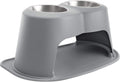 WeatherTech Double High Pet Feeding System - Elevated Bowls 14in