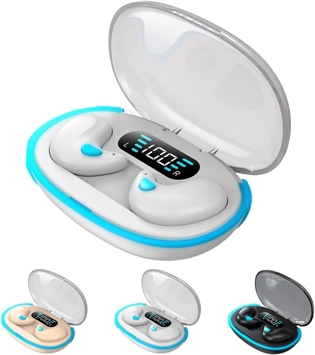 Wireless Bone Conduction Sleep Headset ~ Pain-Free, Noise Cancelling