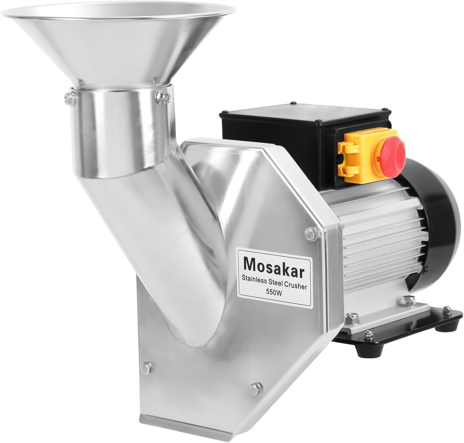 Mosakar 550W Fruit Apple Crusher for Fine Pulp Making