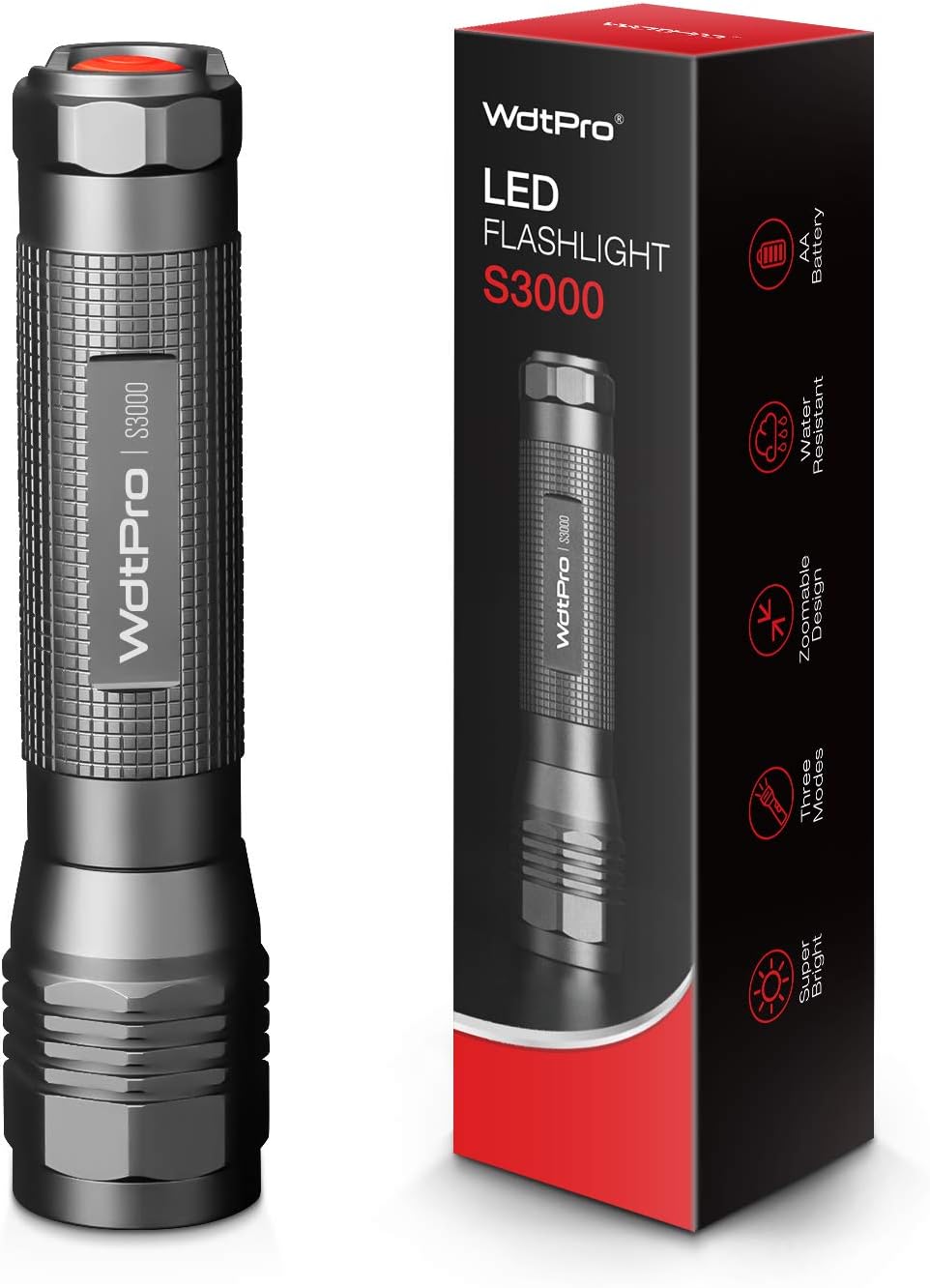 Super Bright WdtPro Flashlight - High Lumen Power!