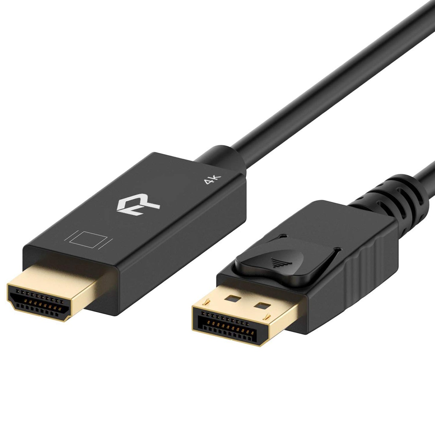 Rankie 4K DisplayPort to HDMI Cable, 6ft
