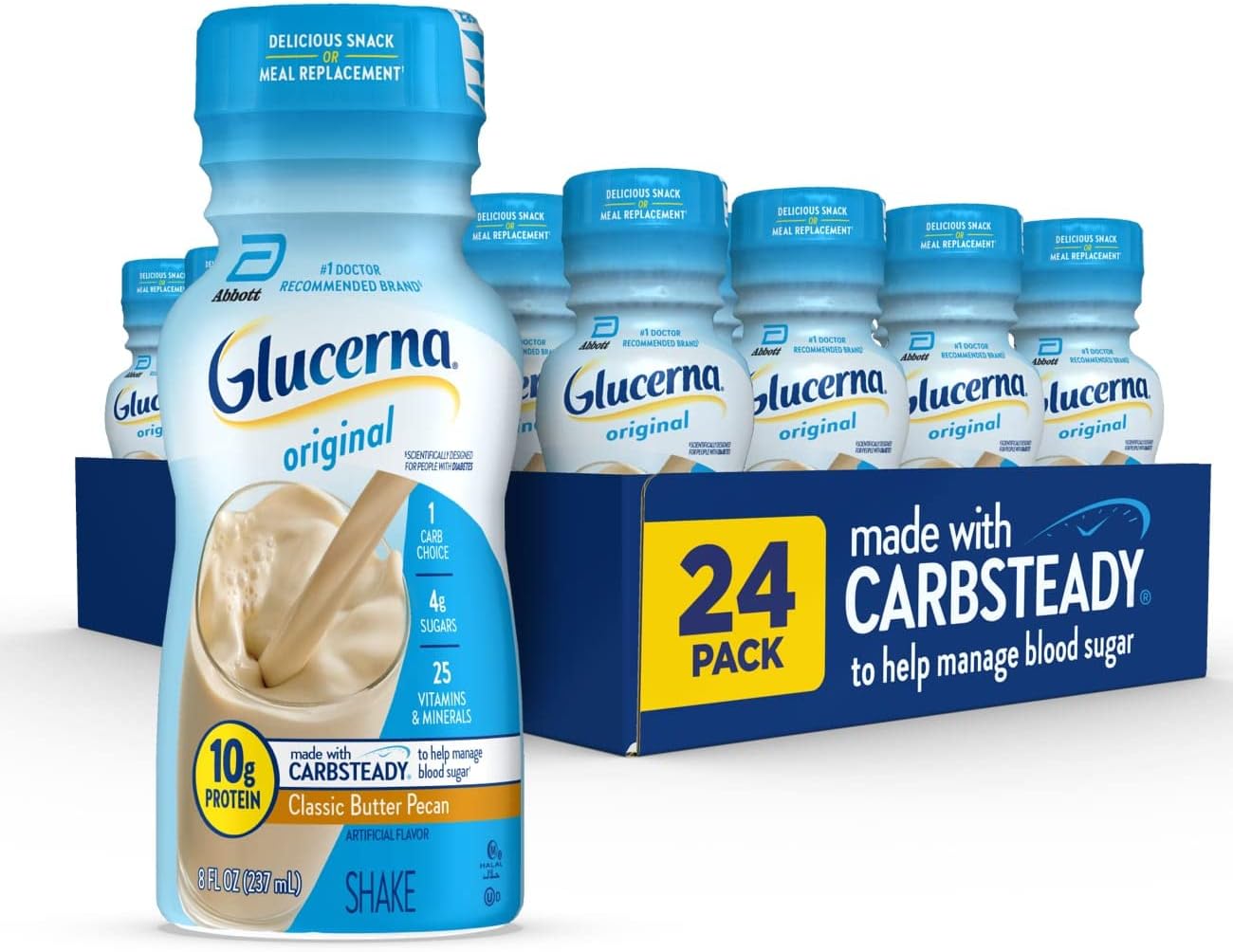 Glucerna Original Diabetes Care Shake for Blood Sugar Support