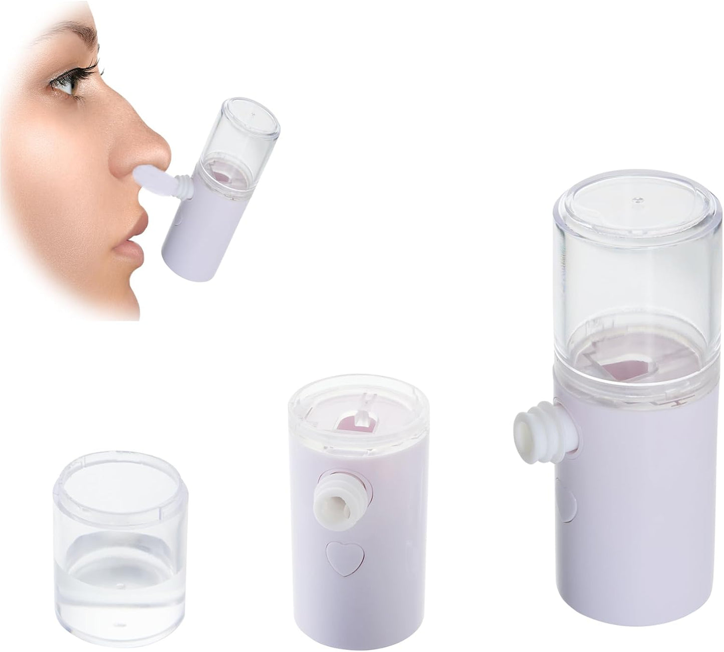Portable Nasal Steam Inhaler for Clear Breathing