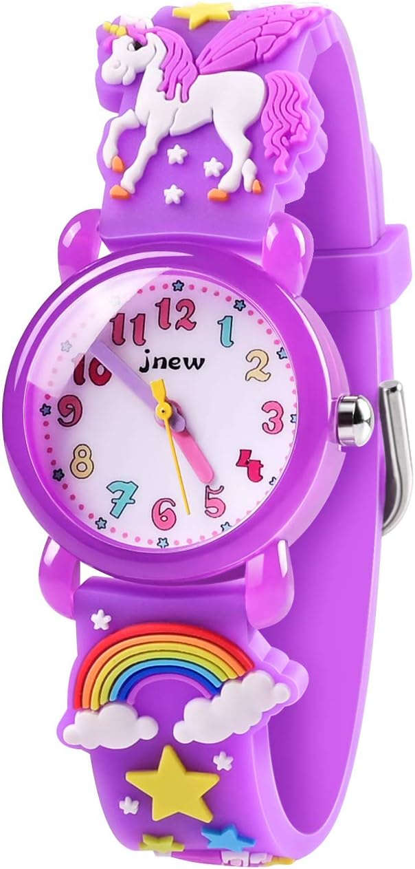 Waterproof 3D Cartoon Toddler Watch for Girls Age 2-8, VAPCUFF