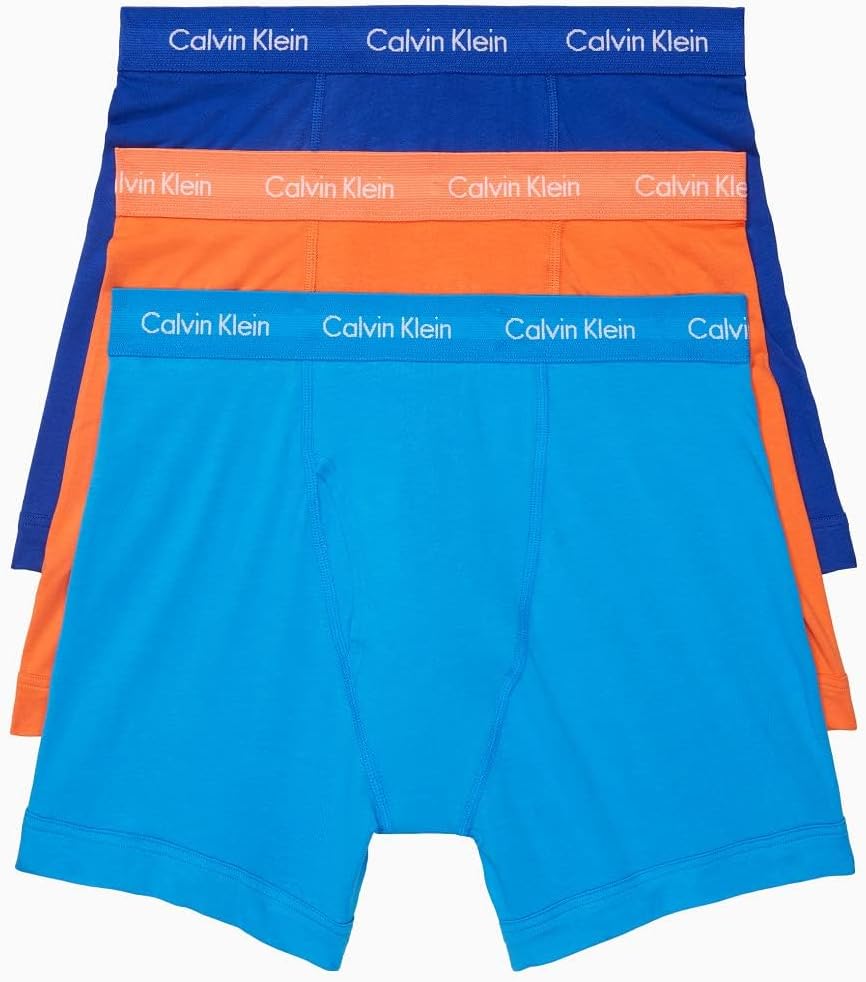 Calvin Klein Men's Cotton Stretch Boxer Briefs for Ultimate Comfort