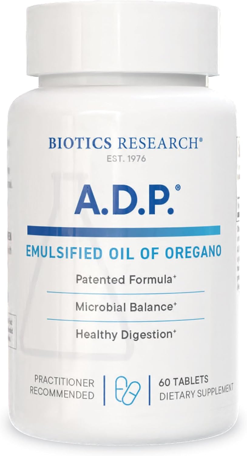 A.D.P. Emulsified Oil of Oregano for Gastrointestinal Health 60ct